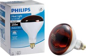 img 2 attached to 💡 Premium Philips Heat Lamp R40 Flood Light Bulb: 250-Watt, Medium Screw Base for Efficient Heating Solutions