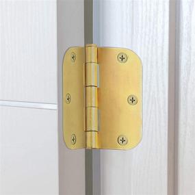img 2 attached to 🏠 Enhance Your Home's Aesthetics with Design House 181404 10 Pack Hinge: High-quality, Stylish and Durable