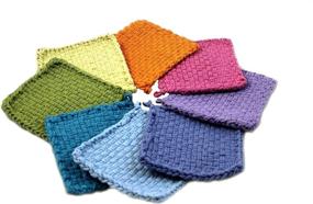 img 1 attached to Harrisville Designs Lotta Loops 7-inch Standard Pastel Cotton Loops - Creates 🧶 8 Potholders, Weaving, Crafts - Ideal for Kids and Adults in Assorted Colors