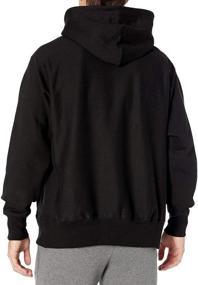 img 2 attached to Champion LIFE Pullover Hoodie Black 586020 Men's Clothing in Active