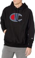 champion life pullover hoodie black 586020 men's clothing in active logo