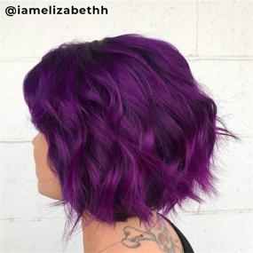 img 1 attached to 🦊 ARCTIC FOX Purple Rain: Vegan & Cruelty-Free Semi-Permanent Hair Color Dye - 8 Fl Oz