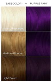img 3 attached to 🦊 ARCTIC FOX Purple Rain: Vegan & Cruelty-Free Semi-Permanent Hair Color Dye - 8 Fl Oz