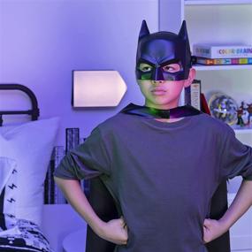 img 1 attached to 🦇 Unleash Your Inner Superhero with BATMAN Classic Mask Role Play Dress Up!