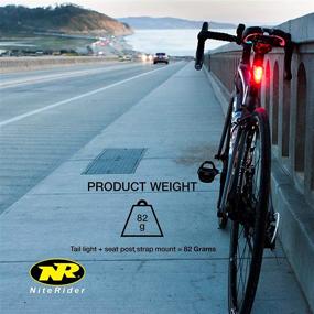 img 1 attached to 🚴 NiteRider Solas 100 Lumens USB Rechargeable Bike Tail Light: Ultimate Daylight Visibility for Cycling Safety