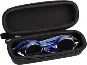 img 4 attached to Top-Rated Mchoi Hard Portable Case for Speedo Vanquisher 2.0 Mirrored Swim Goggle - Premium Protective Case (CASE ONLY)