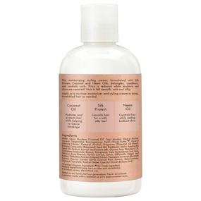 img 3 attached to 💁 SheaMoisture Coconut and Hibiscus Curl and Style Milk: Superior Curl Definition for Thick, Curly Hair - 8 Oz