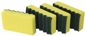 img 2 attached to 🧽 Durable 6-Pack of Quickie Scrub Sponges - Long Lasting, Heavy Duty, Ideal for Kitchen and Bathroom Scrubbing