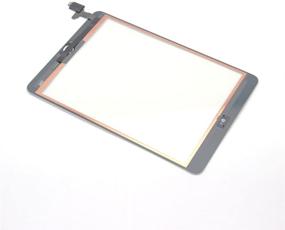 img 1 attached to 📱 White iPad Mini 1 or 2 Touch Screen Digitizer Assembly with IC Chip & Home Button Replacement + Tool Kit