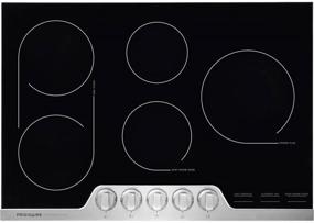 img 1 attached to 🔥 FRIGIDAIRE Professional 30 Inch Electric, Stainless Steel Trim Flat Range with Ceramic Glass Cooktop and 5-Burner, FPEC3077RF