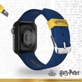 img 1 attached to 🧙 Officially Licensed Harry Potter Hogwarts Smartwatch Band for Apple Watch - Compatible with 38mm, 40mm, 42mm, and 44mm (Apple Watch not Included)