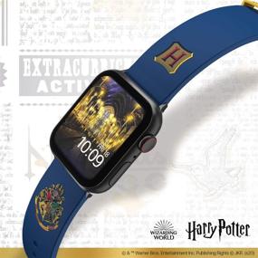 img 2 attached to 🧙 Officially Licensed Harry Potter Hogwarts Smartwatch Band for Apple Watch - Compatible with 38mm, 40mm, 42mm, and 44mm (Apple Watch not Included)