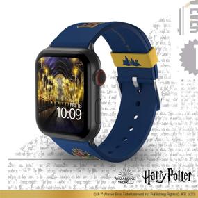 img 3 attached to 🧙 Officially Licensed Harry Potter Hogwarts Smartwatch Band for Apple Watch - Compatible with 38mm, 40mm, 42mm, and 44mm (Apple Watch not Included)