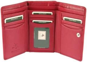 img 3 attached to Visconti Classic Heritage -32 Soft Leather 👛 Women's Trifold Wallet/Purse: Elegant Style and Supreme Functionality Combined