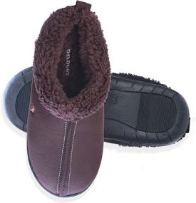img 4 attached to 🛌 Cozy and Stylish Pupeez Comfort Warmth Bedroom Slippers for Boys