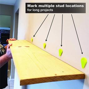 img 1 attached to 📍 Calculated Industries 7356 StudMark Rare Earth Magnetic Markers Value Pack - 6-Piece Accessory Set for Marking Multiple Stud Locations (Markers Only, 6-Pcs)