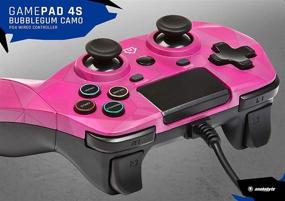 img 2 attached to Snakebyte Gamepad S: Wired PS4 Controller with 3M Cable, Bubblegum Camo - PlayStation 4 - Review & Buying Guide