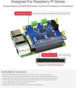 img 2 attached to Защита Waveshare CAN HAT SN65HVD230