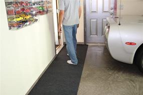 img 2 attached to 🏢 Protect and Beautify Your Garage Floors with Armor All AAGFRC2918 Charcoal 29" x 18' Garage Floor Runner Mat