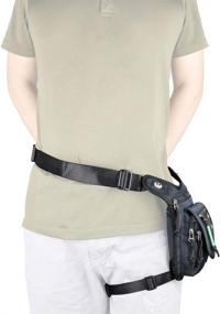 img 2 attached to Thigh Larswon Tactical Fanny Hiking Outdoor Recreation