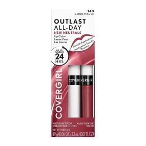 img 2 attached to 💄 Covergirl Outlast All-Day Lip Color: New Neutrals Shade Collection in Good Mauve (Pack of 1) - Long-Lasting, Moisturizing Lipstick for All-Day Wear
