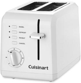 img 3 attached to 🍞 Cuisinart CPT-122 Compact 2-Slice Toaster White - Certified Refurbished