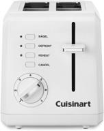 🍞 cuisinart cpt-122 compact 2-slice toaster white - certified refurbished логотип