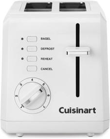 img 4 attached to 🍞 Cuisinart CPT-122 Compact 2-Slice Toaster White - Certified Refurbished