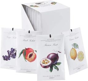 img 4 attached to 12-Pack Lemon Scented Sachets for Drawers and Closets - Christmas Decor, Long-Lasting Sachet Bags for Home Fragrance - Ideal Lover's Gift