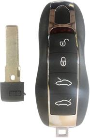 img 2 attached to 🔑 High-Quality Keyless Entry Remote Car Key Fob for Porsche 911 Cayenne Panamera - AUTOKEYMAX (SINGLE)