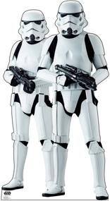 img 4 attached to 🌟 Rogue One: A Star Wars Story - Life Size Stormtroopers Cardboard Cutout Standup with Enhanced SEO