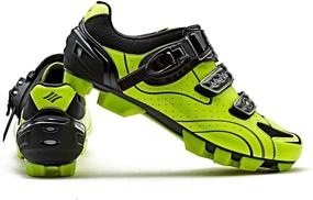 img 3 attached to Santic Mountain Cycling Buckle Compatible Men's Shoes: Your Ultimate Athletic Footwear