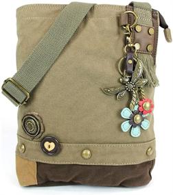 img 4 attached to Cross Body Handbag Canvas Messenger Dragonfly Women's Handbags & Wallets