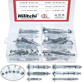 img 4 attached to 🔩 Hilitchi 6 Sizes Anchors Assortment: The Ultimate Drywall Solution!