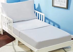 img 3 attached to EVERYDAY KIDS 4-Piece Toddler Sheet 🛏️ Set: Affordable Home Store Bedding for Kids
