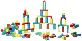 img 4 attached to Melissa & Doug Wooden Building Set - Boosting Commerce