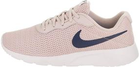 img 3 attached to 👟 Nike Girl's Tanjun Shoe: Barely Rose/Navy/White, Size 7 M US - Elegant and Cool