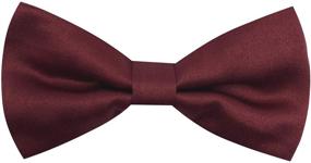 img 4 attached to 👶 Toddlers Adjustable Metallic Bowtie - Boy's Accessories in Bow Ties