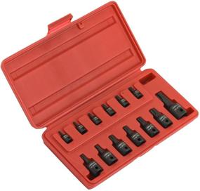 img 3 attached to 🛠️ NEIKO 10281B Impact Torx Socket Set: 13-Piece Heavy Duty Cr-Mo, 6-Point, Impact Grade (T10 to T60)