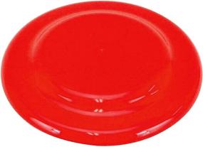 img 2 attached to 🔵 Sweda 7" Plastic Flying Discs for Kids - Outdoor Disk Flyer - Flexible Plastic Discs for Party Plates - Boys, Girls, Children & Family Fun