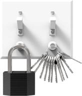 the keysmart keycatch: innovative magnetic key rack with easy installation - ultimate key holder for lightswitch panel (6-pack) logo