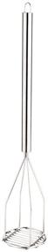 img 3 attached to 🥔 Met Lux Potato Masher: Heavy Duty Kitchen Tool for easy Food Preparation of Beans, Vegetables, and Fruit - Long Handle, Stainless Steel, Dishwasher-Safe