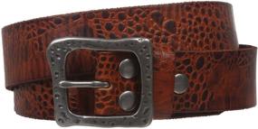 img 1 attached to Vintage Genuine Cowhide Leather Casual Men's Accessories
