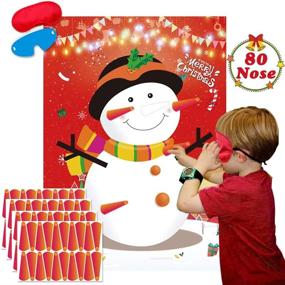 img 4 attached to Snowman Christmas Poster Decorations Supplies
