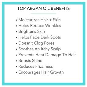 img 3 attached to 💎 Discover the Transformative Power of Pure Body Naturals Organic Argan Oil for All Your Beauty Needs, 4 fl oz
