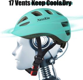 img 2 attached to 👶 Nesskin Kids Adjustable Helmet for 2-4 Year Old Toddlers, Unisex Multi-Sport Safety Cycling Skating Scooter Helmet