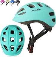 👶 nesskin kids adjustable helmet for 2-4 year old toddlers, unisex multi-sport safety cycling skating scooter helmet logo