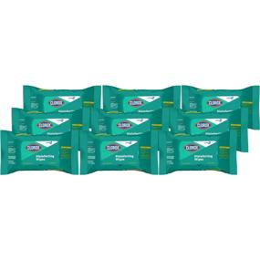 img 4 attached to 🧻 CloroxPro 60034 Disinfecting Wipes (Pack of 9) - Bleach-Free, Fresh Scent, 70 Count - Effective Cleaning with Clorox Power!