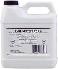 img 2 attached to Horse Health Pure Neatsfoot Oil: 32 fl oz - Optimal Care for Your Equine Companion