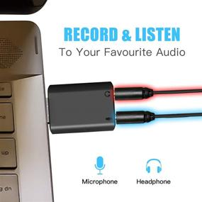 img 3 attached to 🎧 Saramonic Mini USB External Sound Card: USB-A to 3.5mm Audio Mic Adapter for Windows, Mac, Laptop, PC